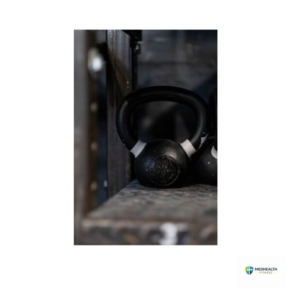 Kettlebell (15 lb, Cast Iron)